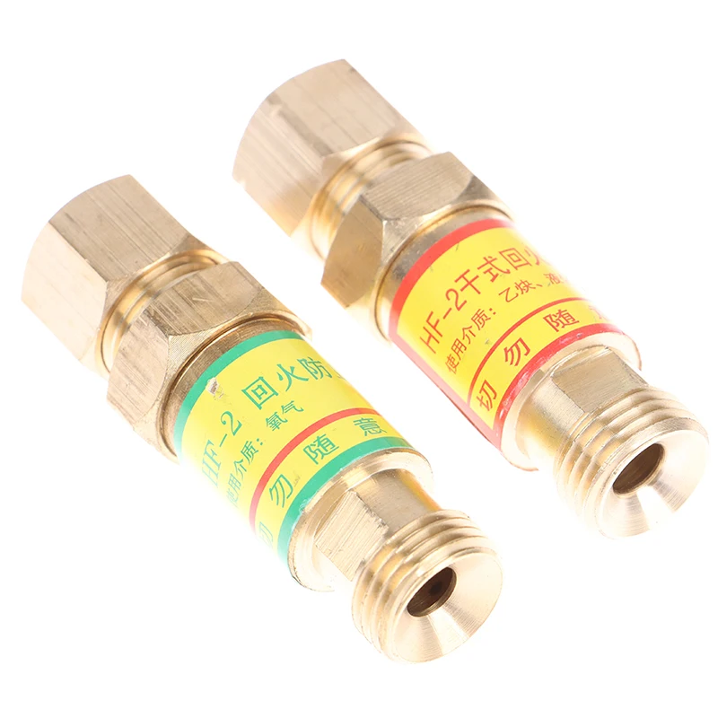 Gas Welding Accessories Oxygen/Acetylene Check Valve Flashback Arrestor Automatic Reset