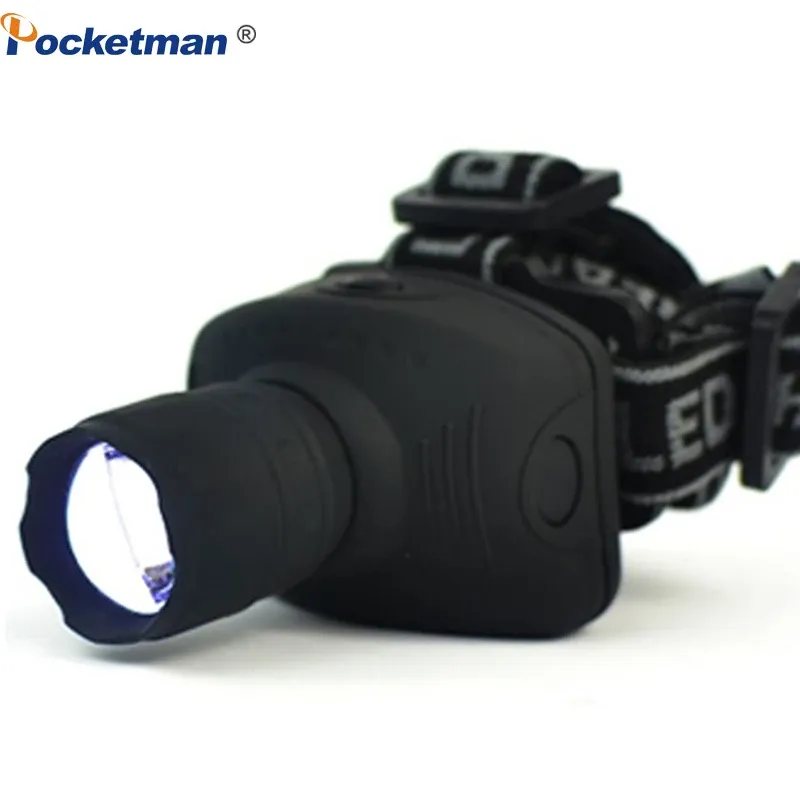  Mini LED Headlamp 3Mode Zoomable Waterproof Headlight Head Flashlight Torch Lanterna For Outdoor Camping Night Fishing 