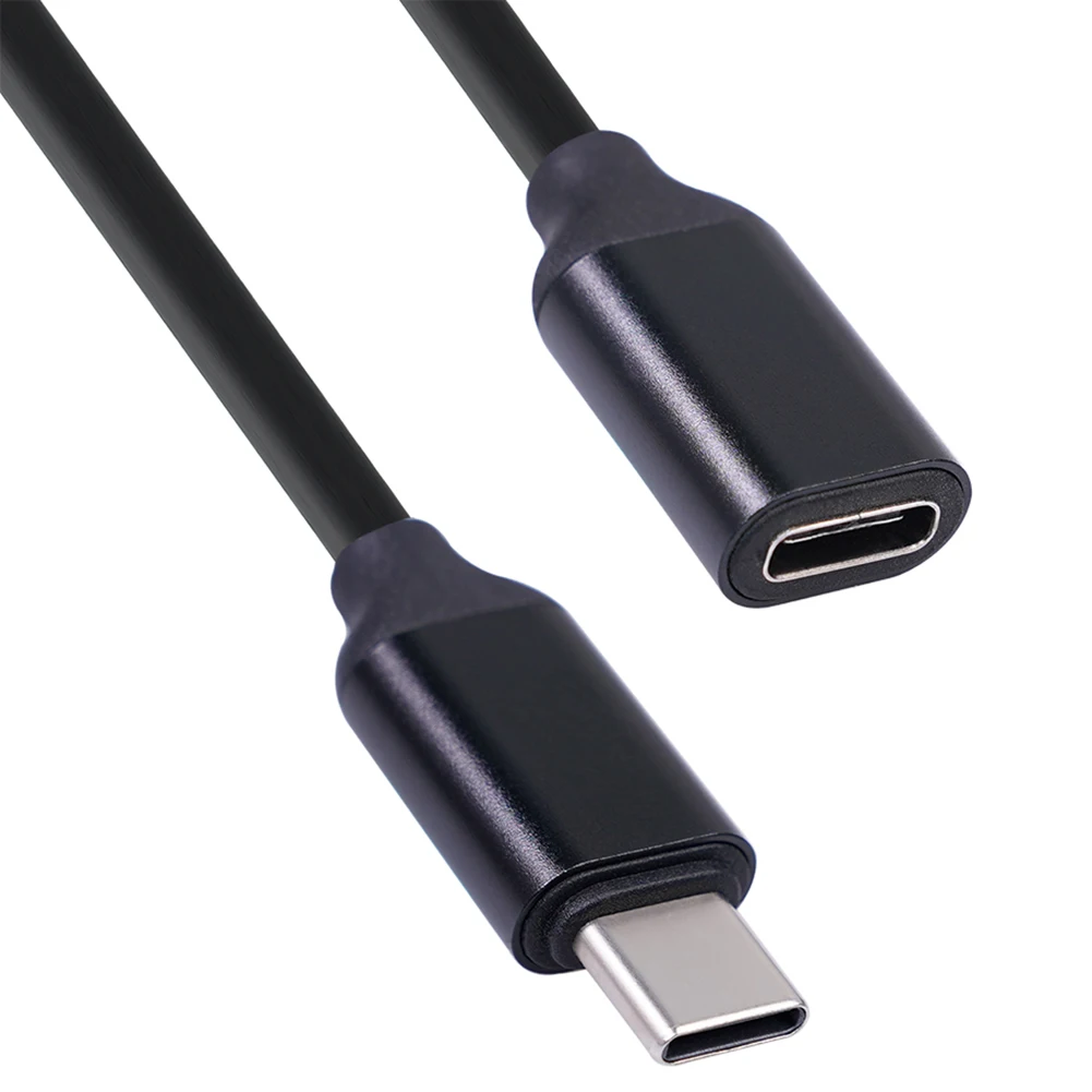Удлинительные кабели USB C USB C между мужчинами и женщинами, удлинитель для зарядки, личный аксессуар для мобильного телефона
