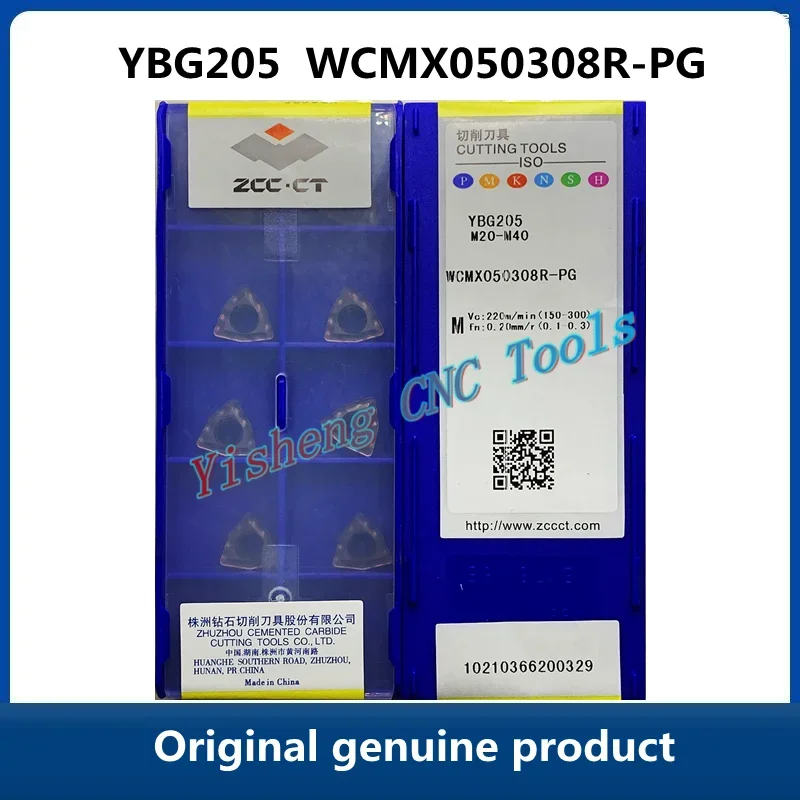 ZCC WCMX040208R-PG WCMX030208R-PG WCMX050308R-PG WCMX080412R YBG202 YBG205 WCMX 040208R 030208R 050308R 080412R Carbide Insert