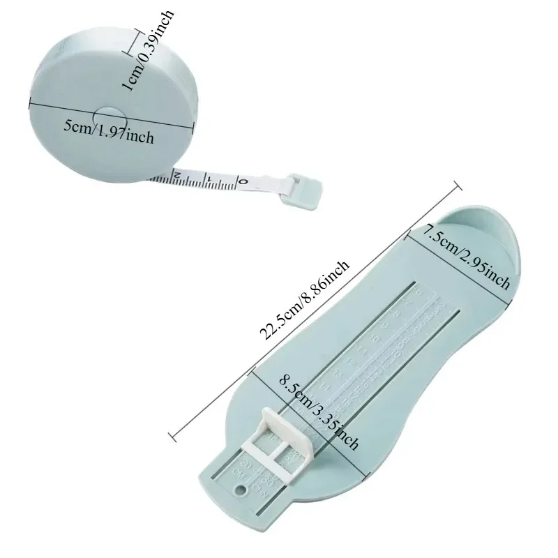 1pc-Baby Foot Ruler Kids Foot Length Measuring Device Child Shoes Calculator For Children Infant Shoes Fittings Gauge Tools C104