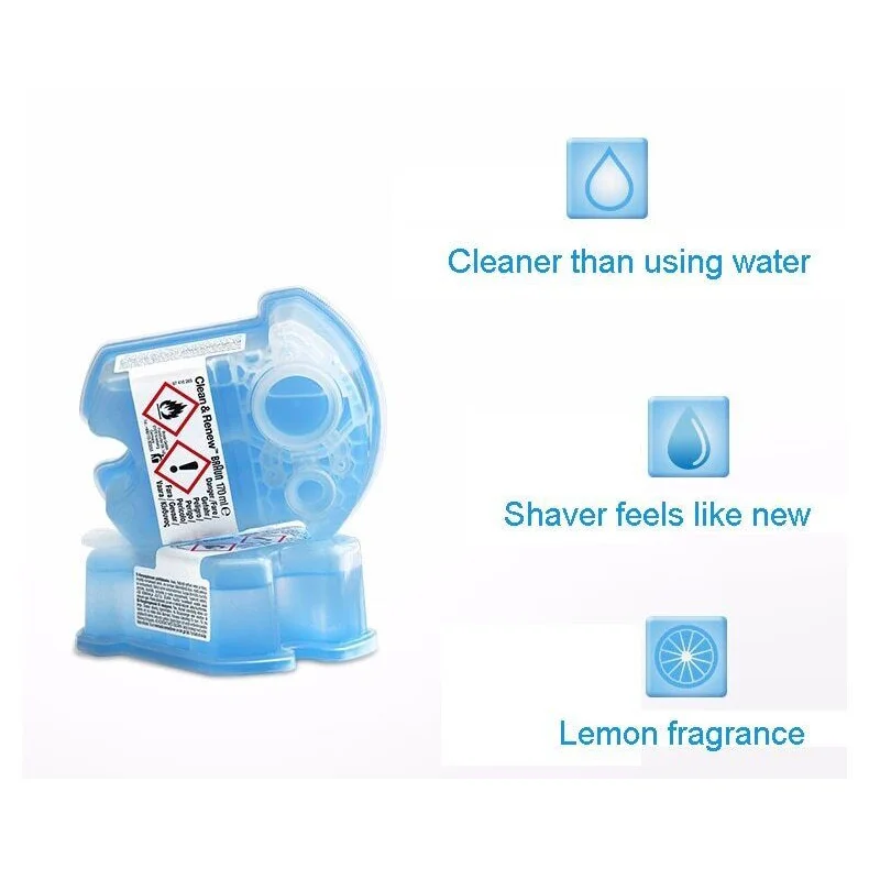 براون CCR4 تنظيف تجديد خراطيش إعادة التعبئة الليمون الطازجة استبدال ماكينة حلاقة الأنظف لماكينات الحلاقة الكهربائية براون جميع مركز الرعاية الذكية