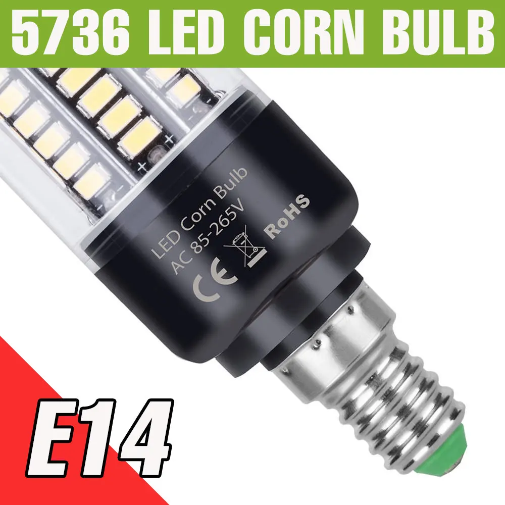 30W LED E27/E26 Maïs Gloeilamp E14 Plafondlamp B22 Kroonluchter Lampen AC 85-265V Geen Flikkering Voor Thuis Studeerkamer Koud/Warm Wit