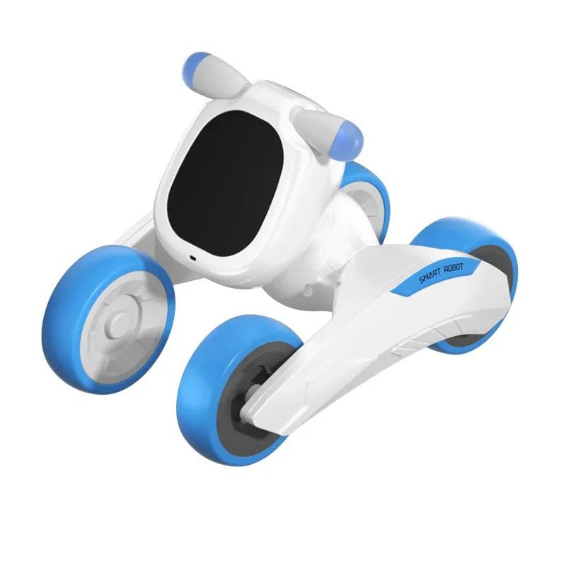 JJRC R28 RC Robot lindo Conversación de voz mascotas electrónicas juguete para niños educación temprana perros robóticos interactivos para padres e hijos