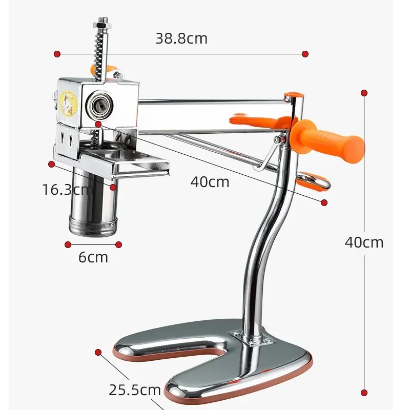 الأجهزة المنزلية آلة صنع المكرونة محلية الصنع المنزلية دليل نهر الصيد آلة ضغط المعكرونة الدبق