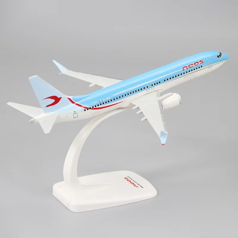Boeing 737 MAX8 NEO Airline 1:200 Scale ABS Plastic Aircraft Model Toy Assembly Kit Collector-Grade Resin Model Children's Gift