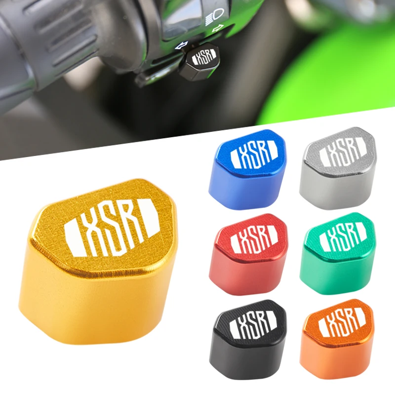 For Yamaha Xsr700 Xsr900 Xsr125 Xsr155 Xsr 125 155 700 900 CNC Aluminum Motorcycle Switch Button Turn Signal Switch Key Cap