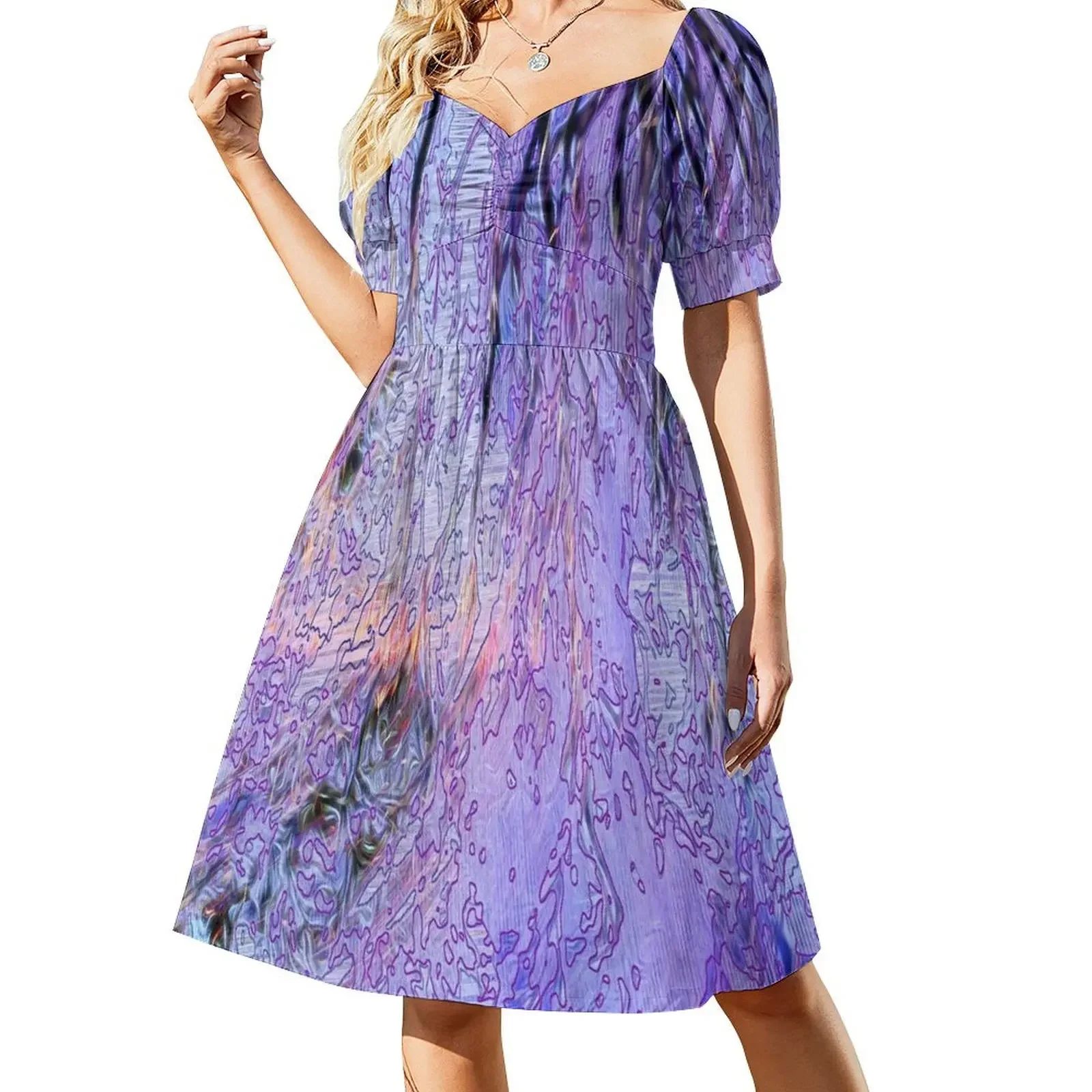 

Ice Short-Sleeved Dress clothes for woman sexy short dresses daring
