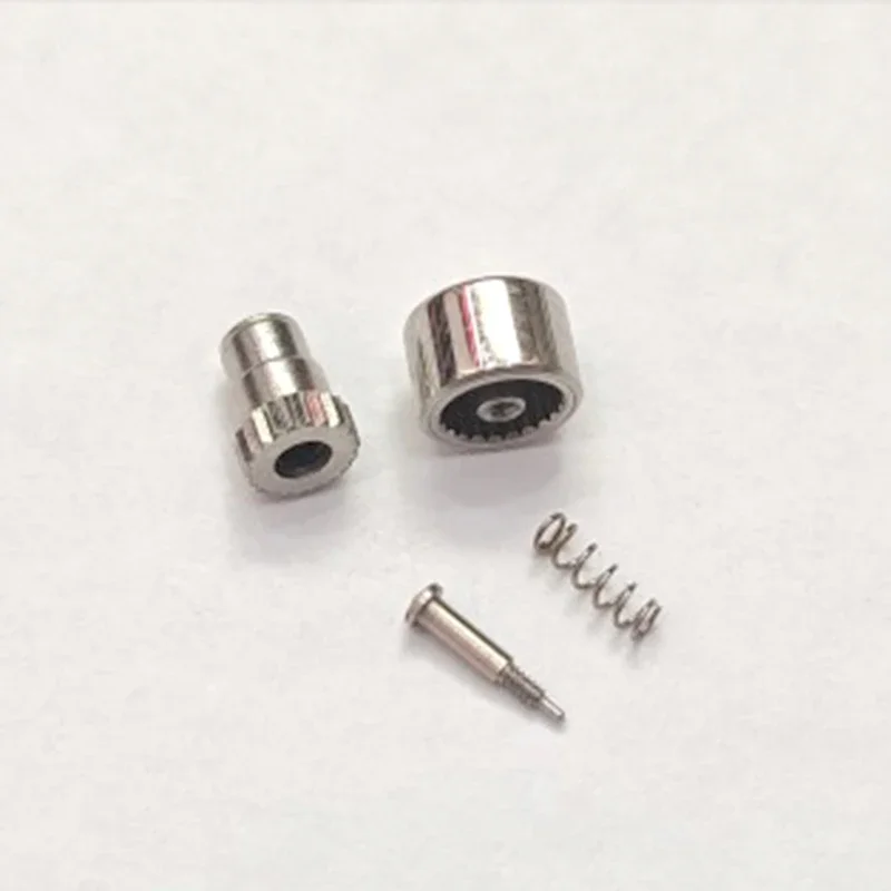 Botón pulsador de reloj de acero inoxidable de alta calidad para reloj cronógrafo automático Speedmaster, piezas de reloj de posventa