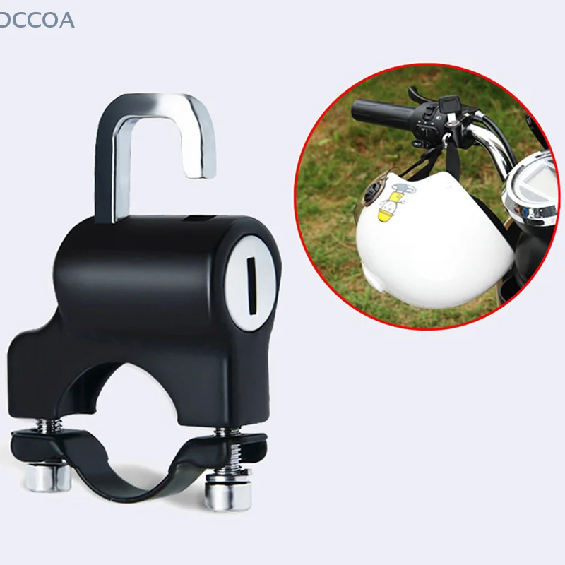 Multifunctional Motorcycle Helmet Lock for Bicycle Electric Scooter Security Lock Easy To Install Cycling Equipment