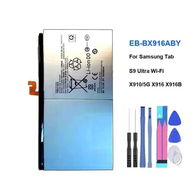 EB-BX516ABY بطارية الجهاز اللوحي لأجهزة سامسونج جالاكسي تاب S7 11 SM-T875 S8 S9 Plus/Ultra Wi-Fi X910/5G 12.4 FE S9FE + X810 X816 Bateria