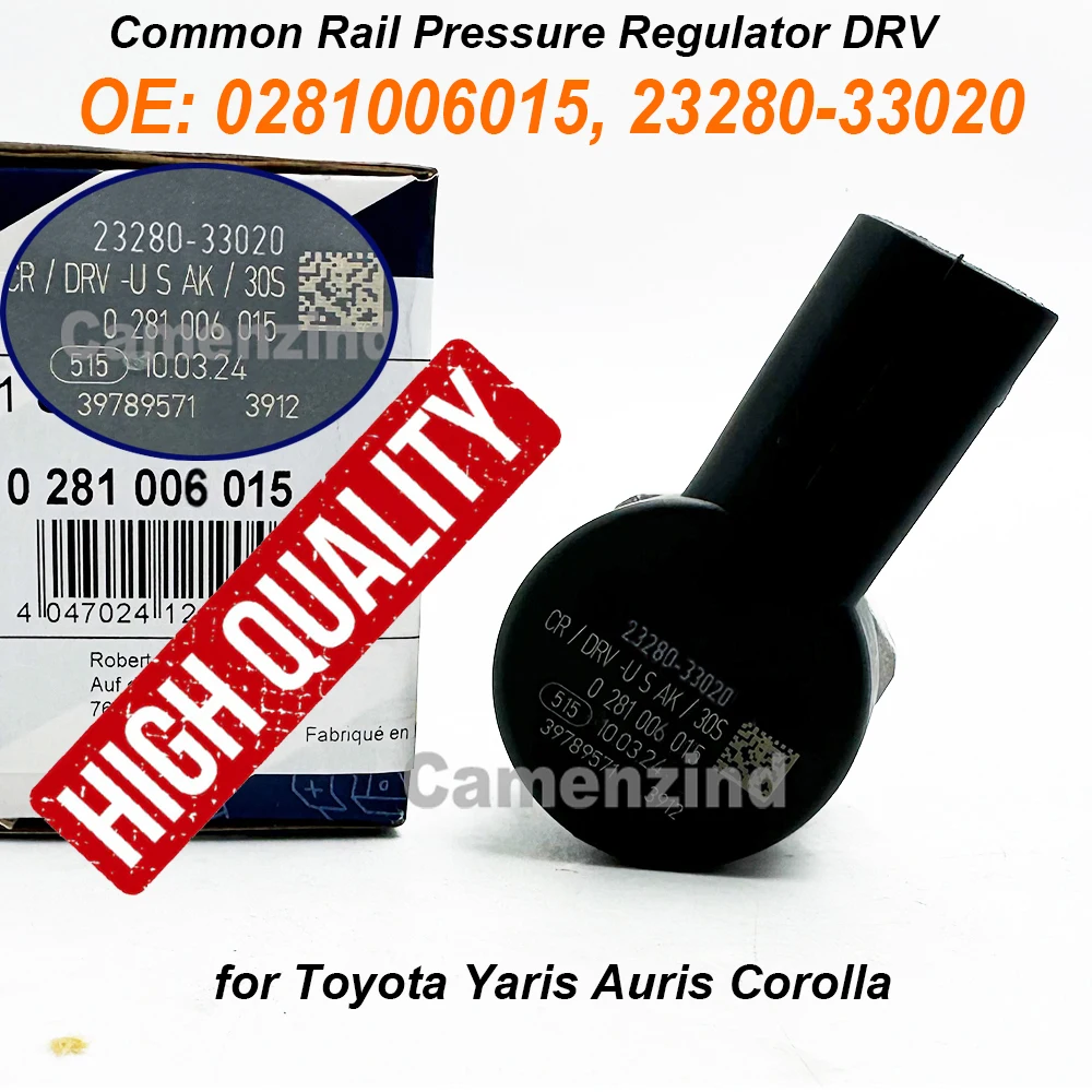 

0281006015 23280-33020 23810-33030 Регулятор давления Common Rail DRV Высокое качество для T/19ta Yaris Auris Corolla 107780-0531