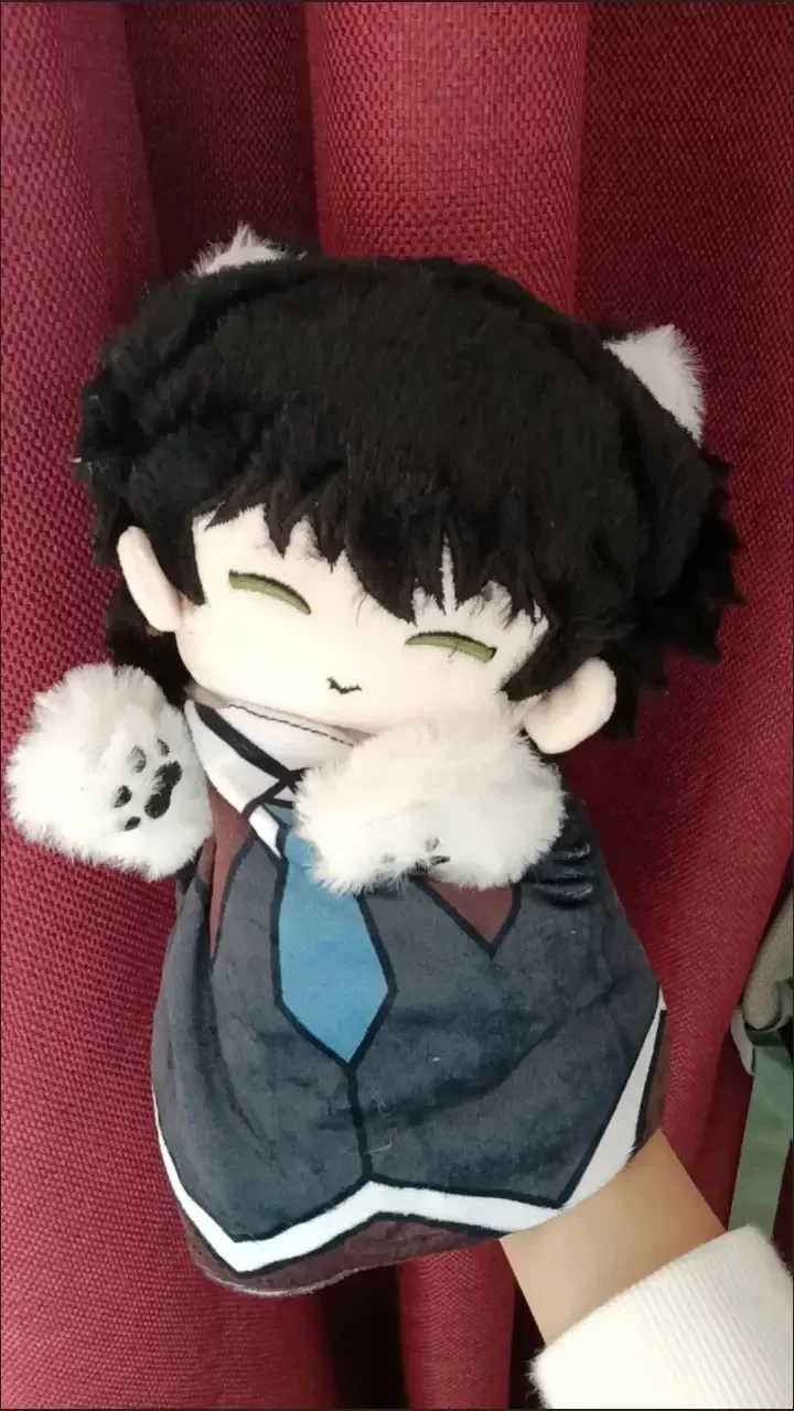 25 cm Handpuppen Anime Rolle Nakahara Chuuya Nakajima Atsushi Dazai Osamu Cosplay Weiche Plüsch Baumwolle Puppe Figuren Spielzeug Geschenk BSD