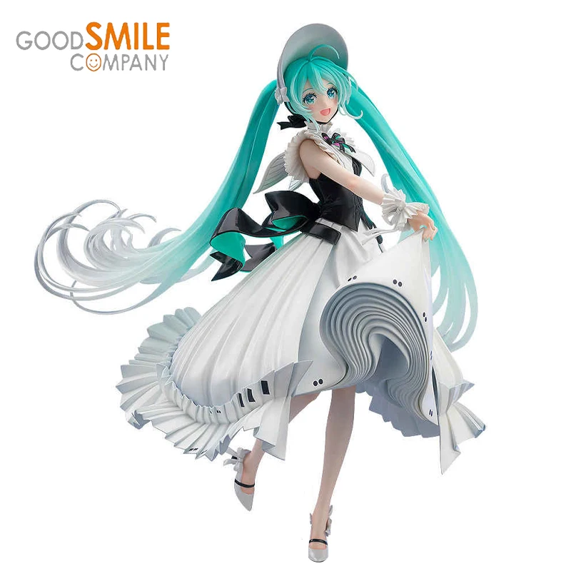 

Hatsune Miku GoodSmile GSC Original Symphony 2023 Ver. Anime Action Figure Genuine Collectible Model Satuette Ornament Gifts