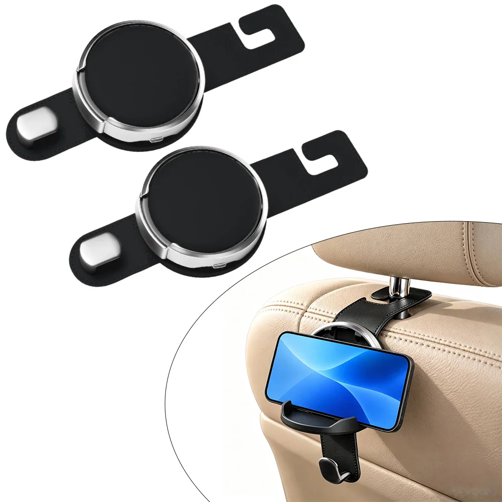 Foldable Car Cup Holder With Hook Drink Holder Fits 8cm Bottles Bracket Automotive Parts Accessories