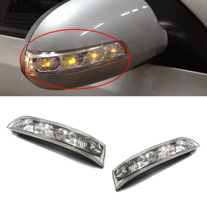 Lámpara LED de señal de giro para espejo lateral de coche, accesorios para Hyundai I30 2009-2010 87614-2L000 87624-2L000