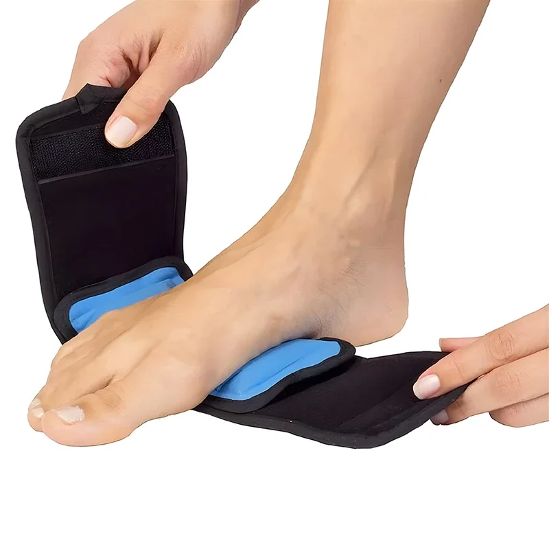 

Small Reusable Gel Ice Pack Support Compress for Injuries and Pain Relief Cold Therapy Wrap for Hand, Arch of Foot, Wrist, Elbow