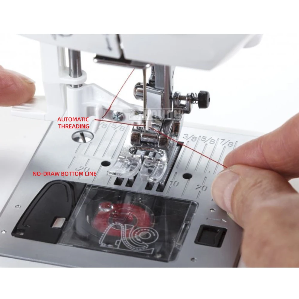  Industrial Sewing Machine 105W ;Overlock Machine Three-needle four-thread Household Sewing Machine 