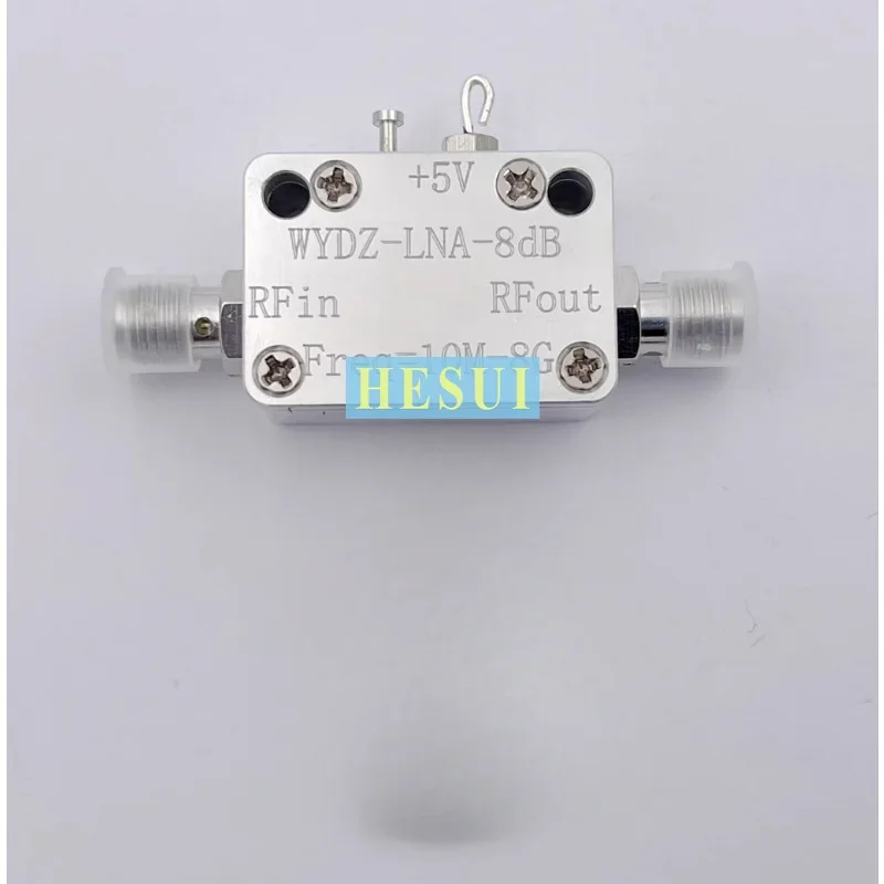 

LNA RF broadband amplifier 10M-8G flatness good P1dB=13dBm G=8dB