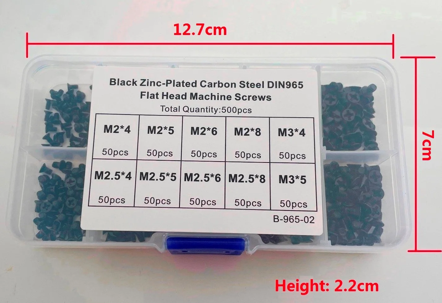 500pcs Laptop Notebook Computer Zinc-Plated Carbon Steel Machine Screws Kit M2 M2.5 M3 For Acer IBM Lenovo HP Dell Asus Sony MSI