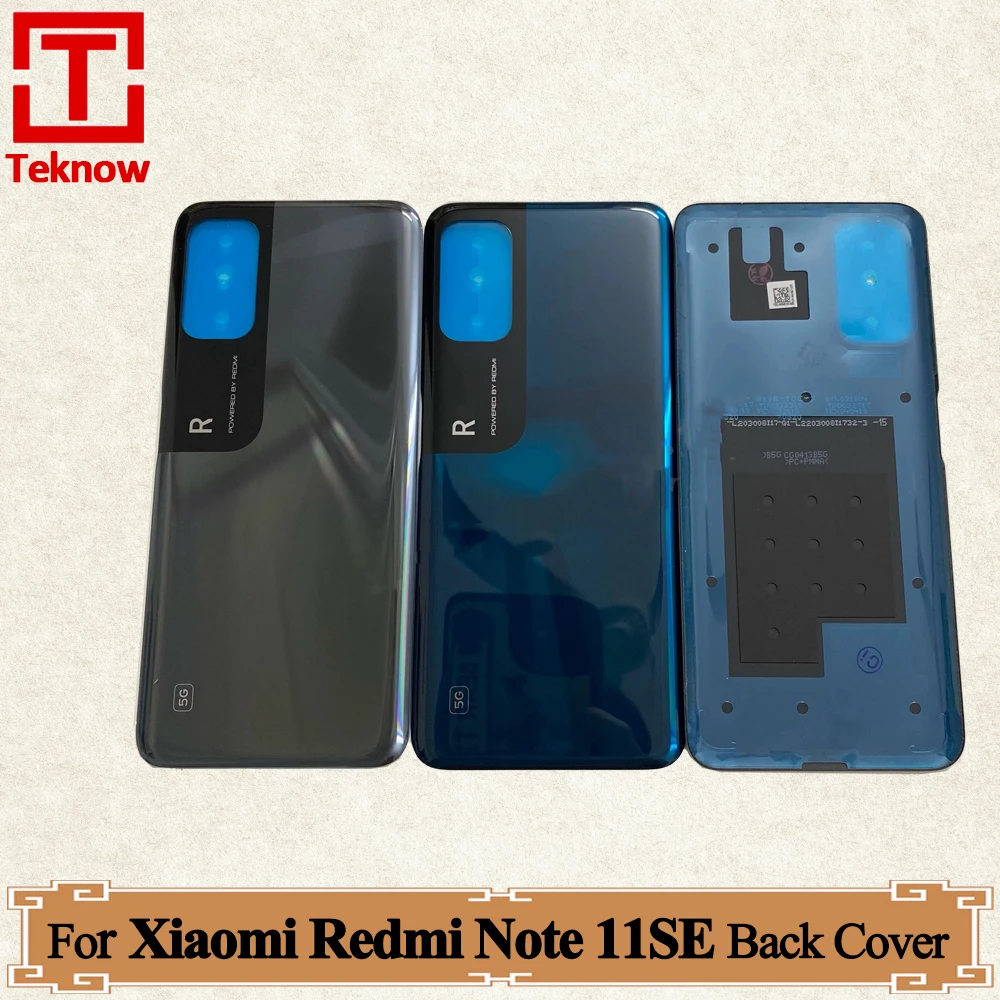 

AAA+ quality Back Cover For Xiaomi Redmi Note 11SE Battery Cover Rear Case Housing Door Replace For Redmi Note 11SE Back Case