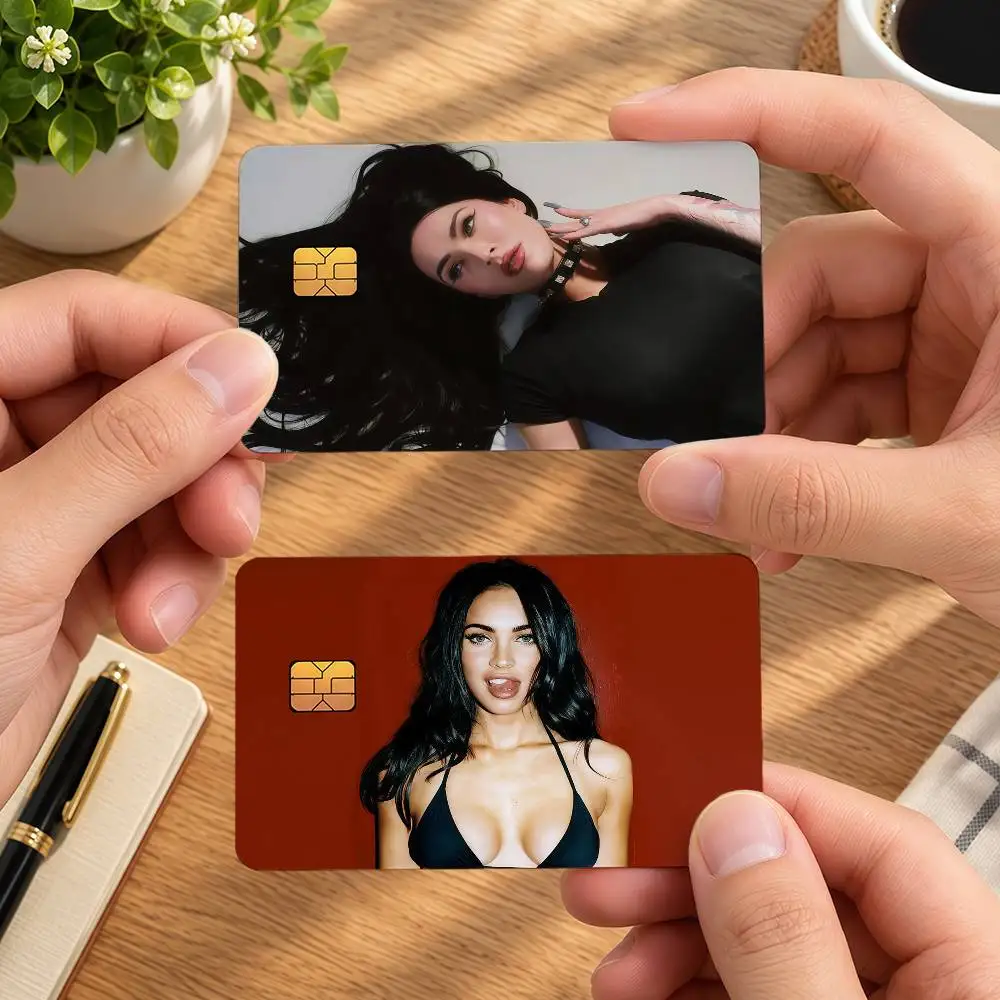Actor M-Megan F-Fox Anime Credit Card Stickers Canvas Prints Manga Decor HD