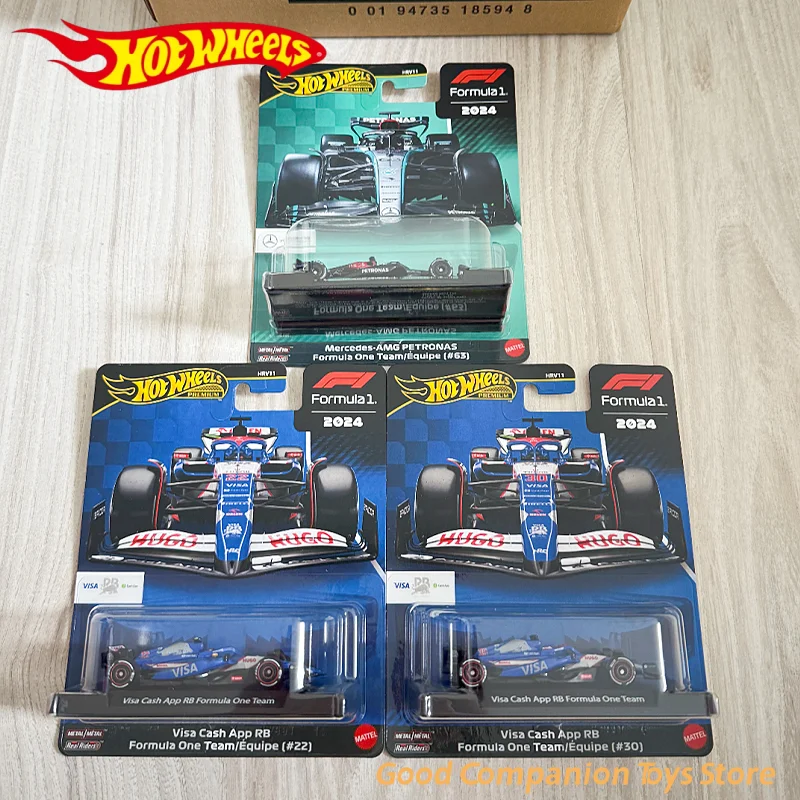 

Оригинальный автомобиль Hot Wheels Gold Label F1, гоночная модель Mclaren Sauber Williams Fleet HRV11 1/64, литой под давлением автомобильный материал из сплава