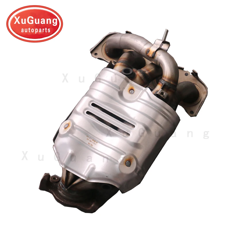 XG-AUTOPARTS Twin Cat Manifold Catalytic Converter Header For TOYOTA Estima Mk.2 2.4L