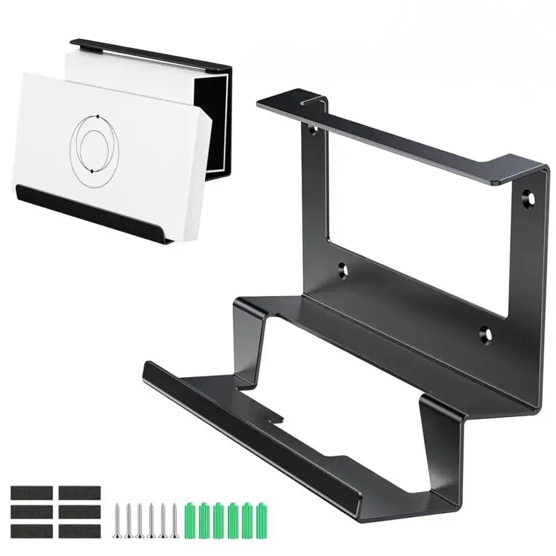 

Крепление для сверления, стойка для маршрутизатора, настенный держатель для телеприставки для гостиной, ящик для хранения, металлическая настенная подставка для металлического кронштейна GEN3