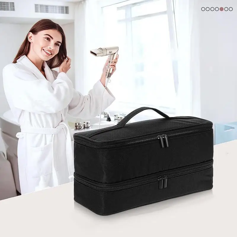 Travel Hair Dryer Bag Hair Curler Hair Straightener Case Portable Protection Dustproof Storage Bag Organizer For Hair Tools