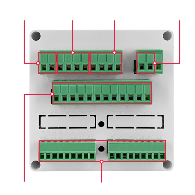 3.5 Inch Touch Screen USB Recorder Paperless 12 Channels Temperature Pressure Liquid Level Humidity Sensor Temperature Control