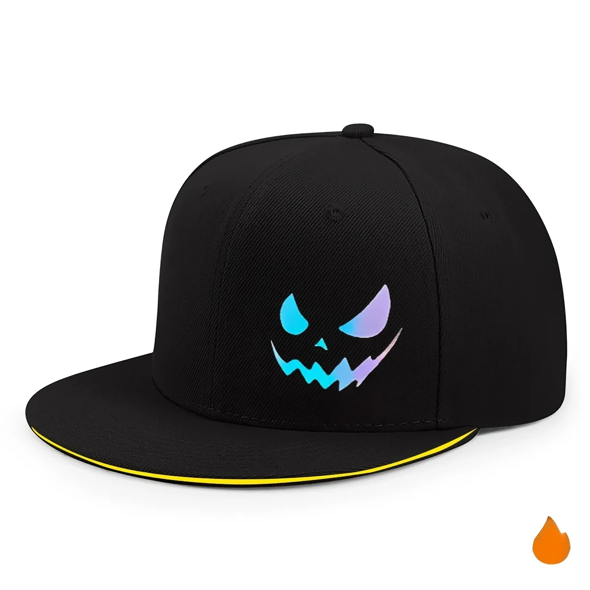 Unisex Persönlichkeit Ghost Expression Hip-Hop Hüte Outdoor Einstellbar Casual Sandwich Hardtop Baseball Caps Sonnenschutz Hut – Detail 6