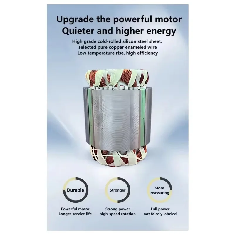 Luftkompressor, Motor einphasig 2 PS 1,5 kW Kupferdraht-Pumpenmotor