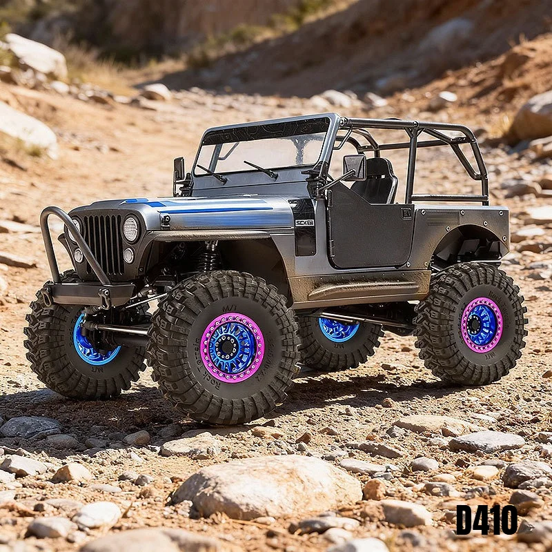 2.2 Inch Metal Wheel Rims Tires D407,D408,D409,D410 for RC Crawler CROSS YK TRX4 SCX10 H8H Upgrade Parts