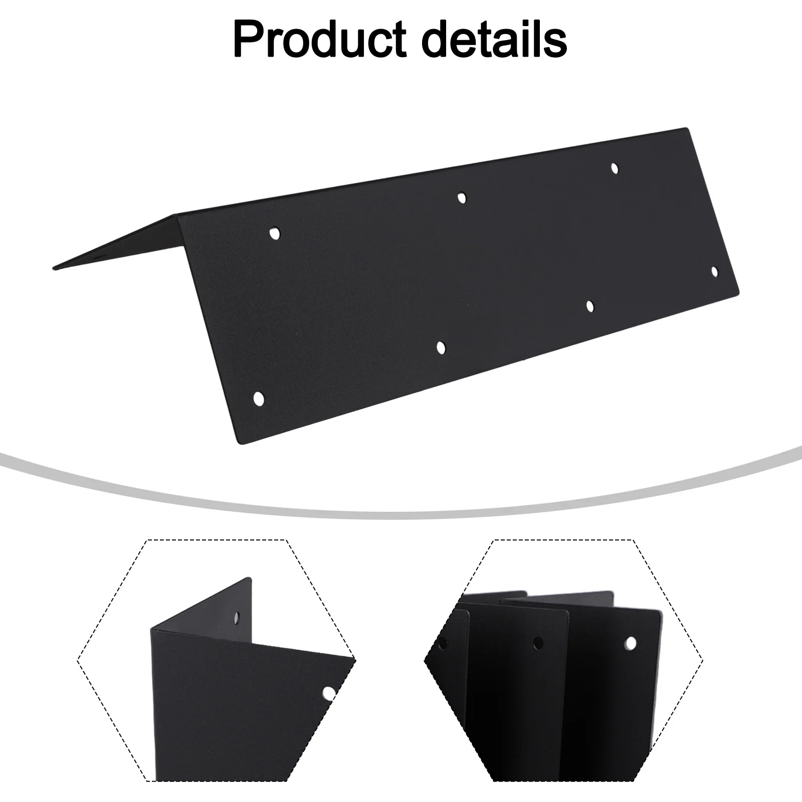 

Raised Garden Bed Corner Brackets with Screws for 20 to 24 Inch Tall Metal Frame Support and Sturdy Construction