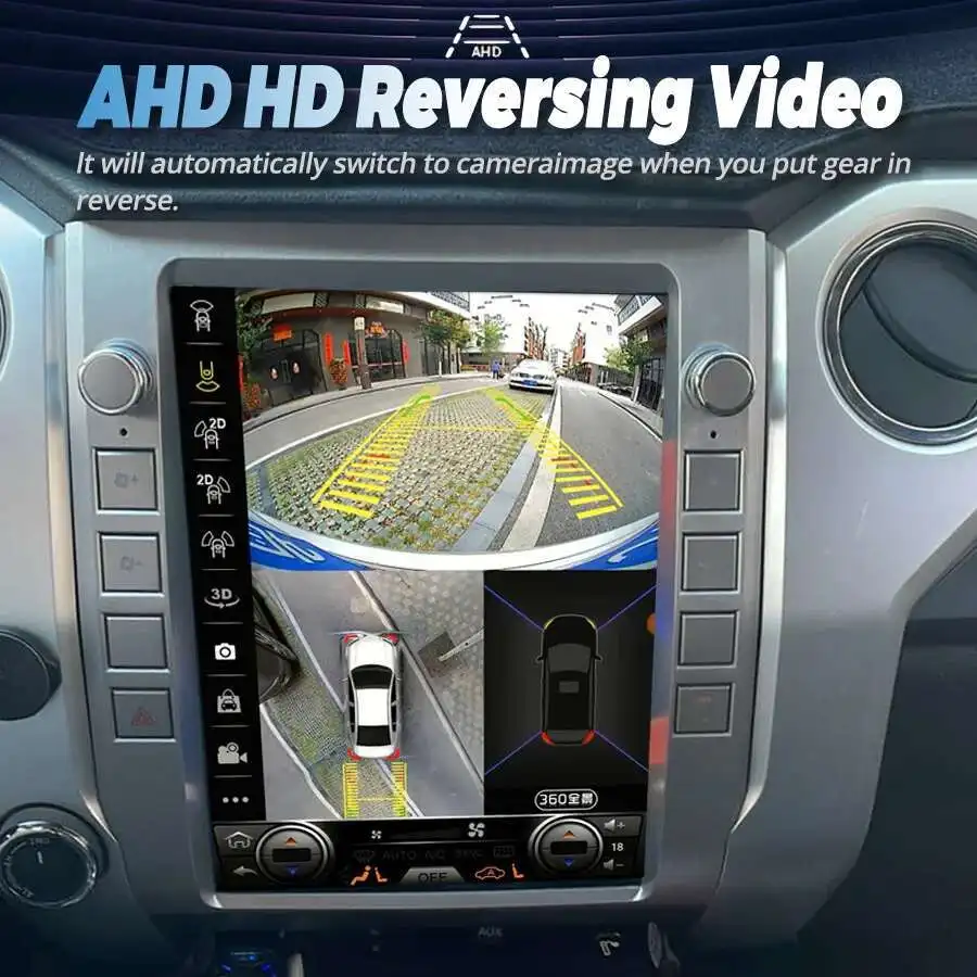 12.1 "Autoradio Android Scherm Voor Toyota Tundra 2014 2017 256 GB Stereo Multimedia Video Player GPS Navigatie carplay Head Unit