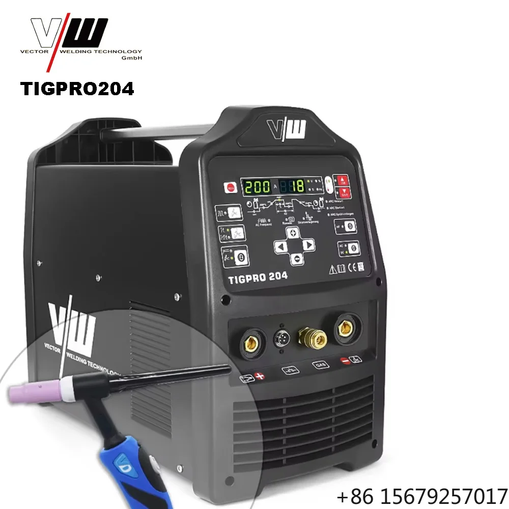 VECTOR AC DC TIG MMA Multifunction Welders 380V 4 in 1 Welding Machine for Aluminium TIGPRO204