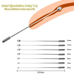 Metal Urethral Plug Male Urethral Dilator Urethra Stimulator Sounding Urethral Alternative Adult Products Bdsm Sex Toys for Men