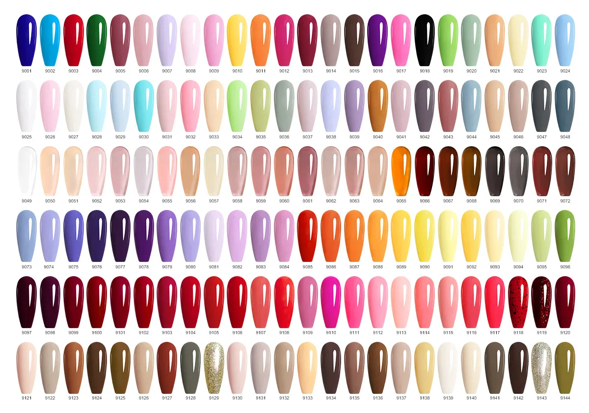 CANNI Hema Free Nagel-Gel-Nagellack, Herbstfarben-Kollektion, semi-permanent, Diamong Long Wear Top Coat, Rot, wunderschöne JellyNude-Farbe, 9 ml – Detail 2