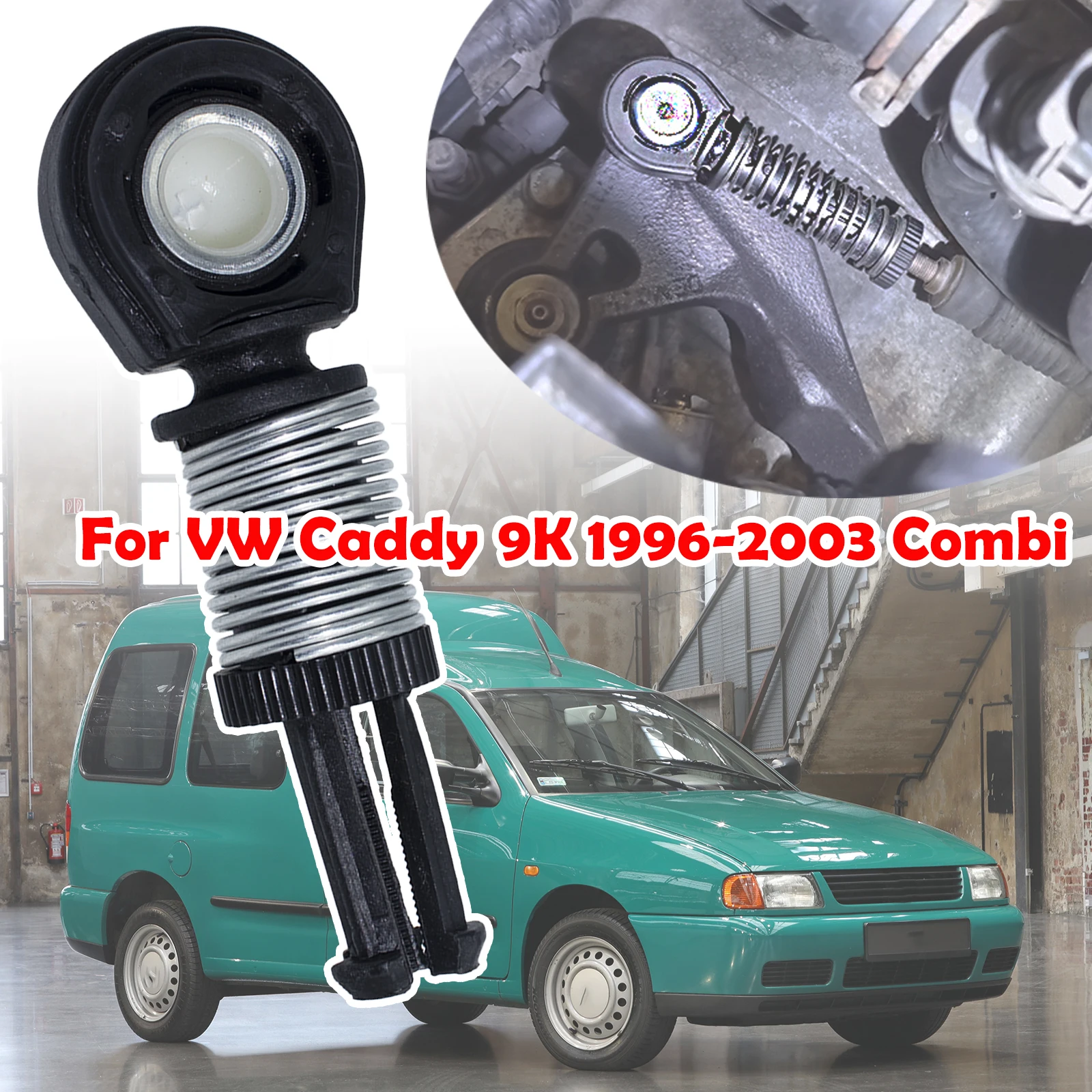 Manual Shifter Cable End Replace For VW Caddy 9K Gear Selector Bowden Cable Catch Change Lever Adjuster Fix 1996 - 2003 Combi