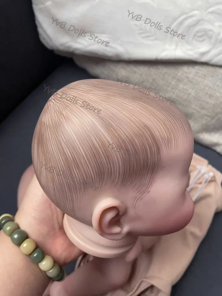 19inches Emmy Reborn Painted Doll Kits Soft Vinyl Reborn Baby
