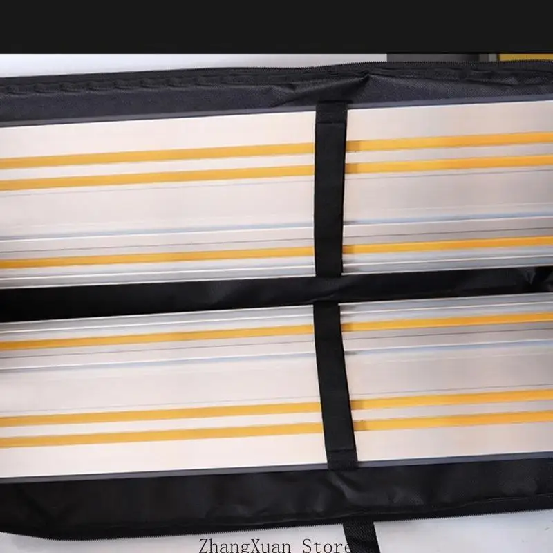 3XUF Heavy Duty 1.5m Slider Storage Bag Oxford Fabric Padded Track Sawing Guide Protective Case for Organization