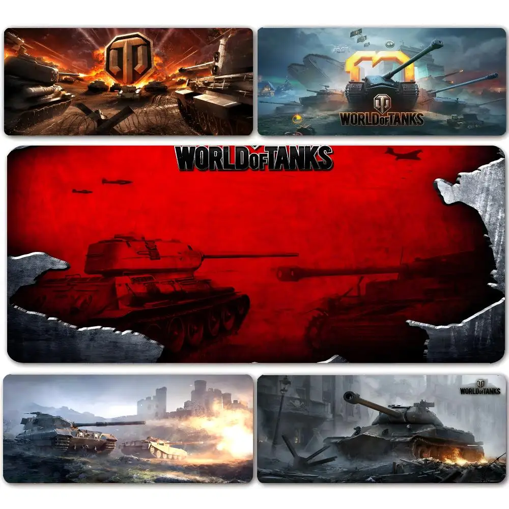 World Of Tanks Mouse Pad Large Mouse Pad For Computer Laptop Keyboard Gaming Desk Mat Gamer Office Accessories
