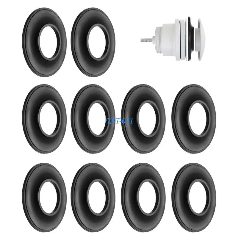 

E15A 10pcs Replacement Washers Cost Effective Multiple Repair for Flushing Valves Use