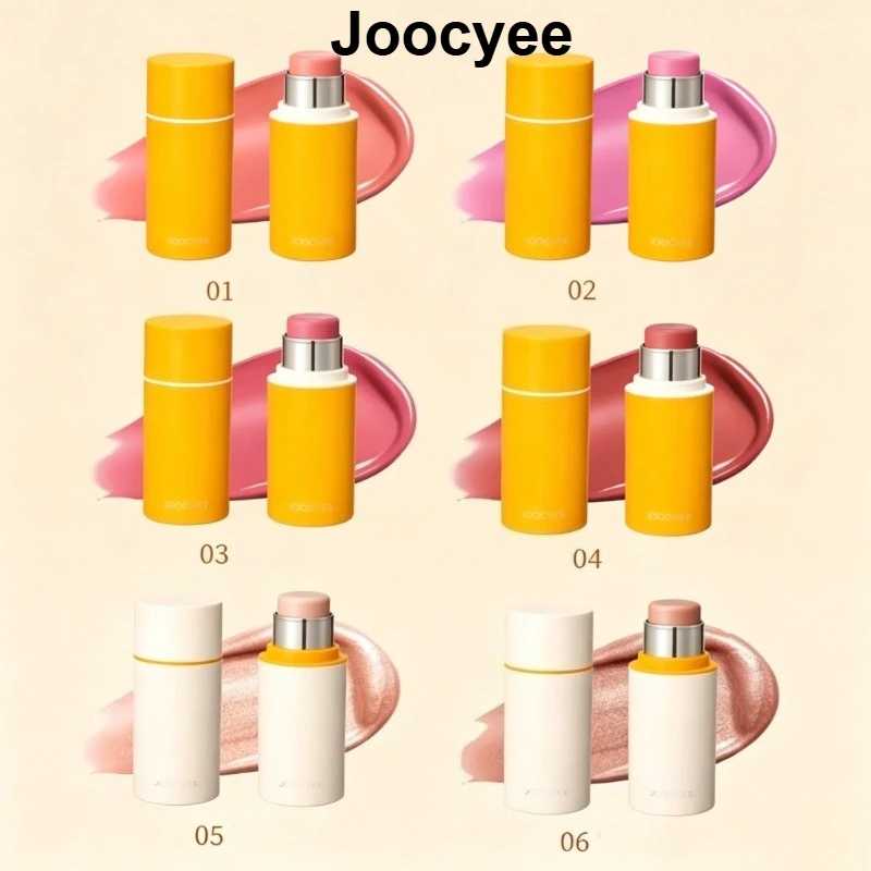 Joocyee Powder Blusher Stick for Beautifying High Gloss Stick for Beautifying Antique Bronze Good Luster Atmosphere Color Makeup