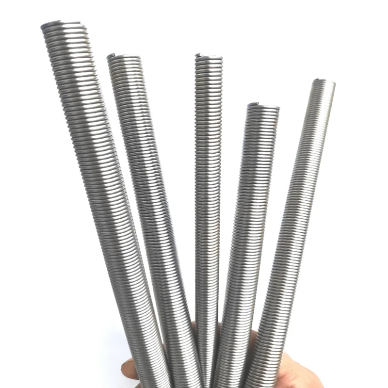 Guangluo Flat Tension Spring 304 Stainless Steel Oil Pipe Sheath Long Pull Clarinet External Hanging Tree Cards Length 1000mm