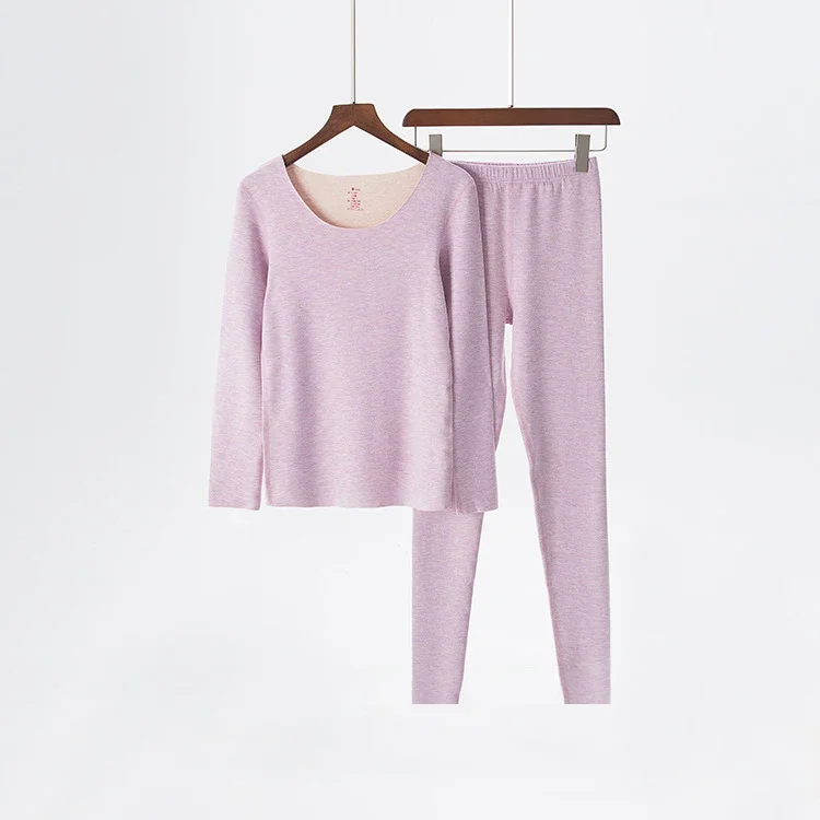 Darlon – ensemble deux pièces épais pour femme, vêtements et pantalons, sous-vêtements thermiques à manches longues, nouvelle collection automne et