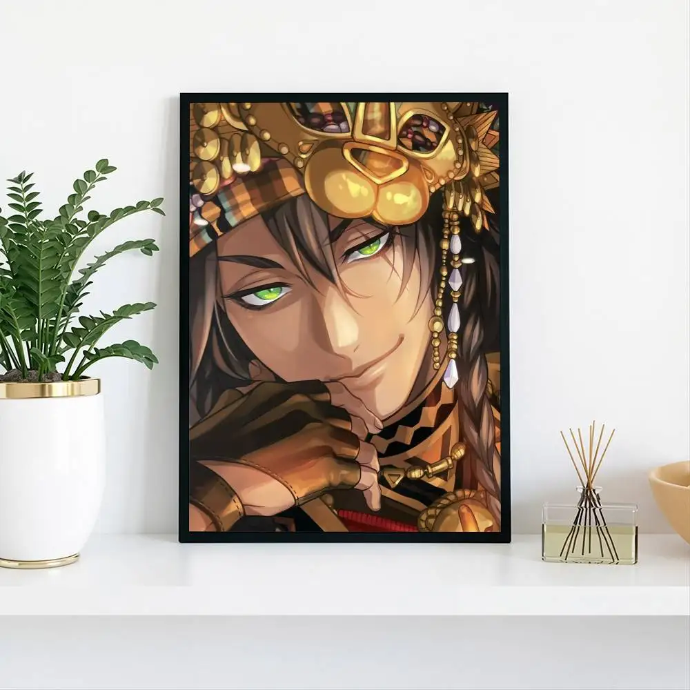 Twisted Wonderland Leona Kingscholar Poster Waterproof Wall Art Sticker For Bar Living Room Vintage Decor High Quality Print