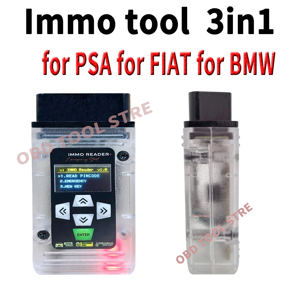 

for BMW Force Ignition Tool FOR PSA Immo Reader Emergency Start 3in1 FOR PSA for FIAT for BMW Plug and Play Update Version 1.1