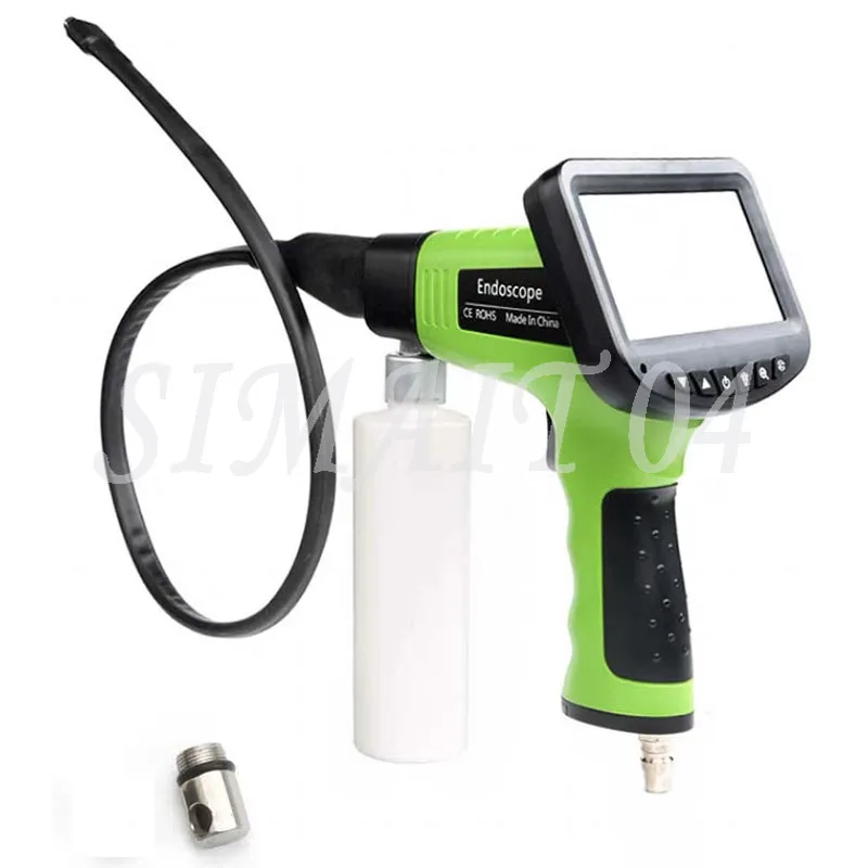 مجموعة أدوات مسدس تنظيف مكيف هواء السيارة البصرية LCD، مجموعة أدوات مسدس رش المبخر